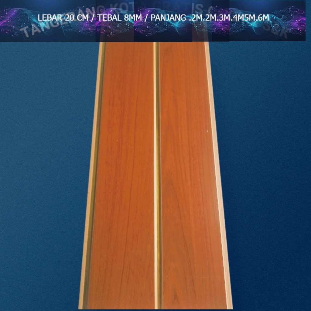 plafon pvc 6 meter 1 dus    ‎ ‎ ‎ ‎