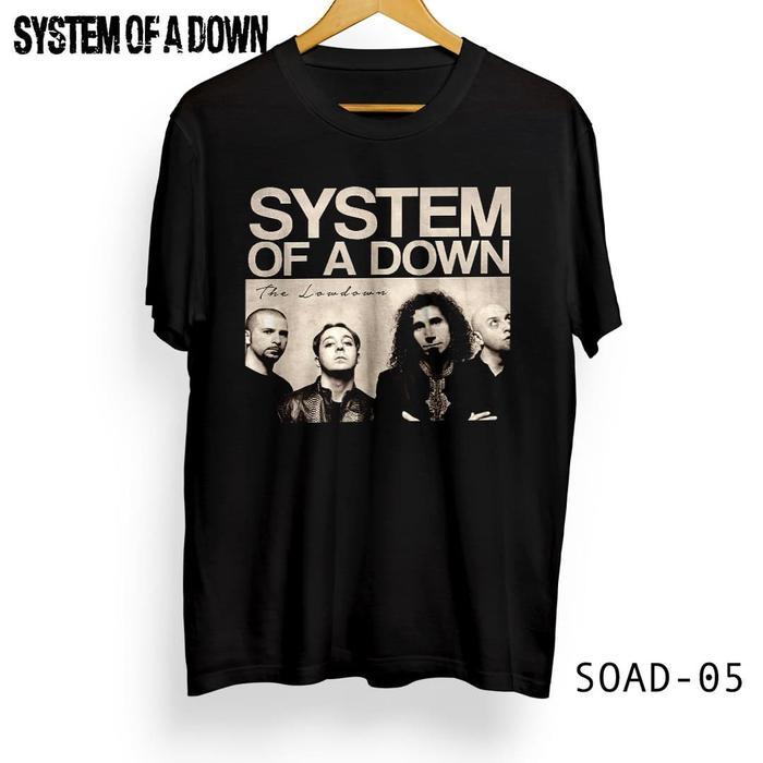 (COD) Kaos System Of A Down - Low - Original New States Apparel - S