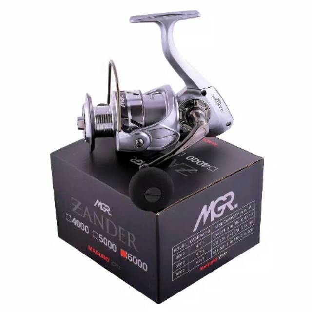 Reel Maguro ZANDER | Power Handle | 10 Bearing | Reel Pancing | Alat Pancing Unggulan