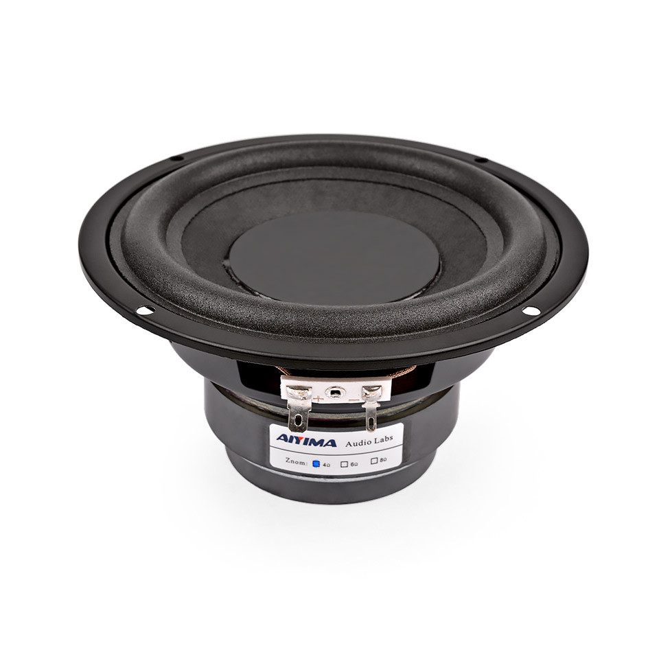 AIYIMA 1Pcs 525 Inch 100W Subwoofer Speaker 4 8 Ohm Auo Speaker Super Bass HIFI Loudspeaker For 51 S