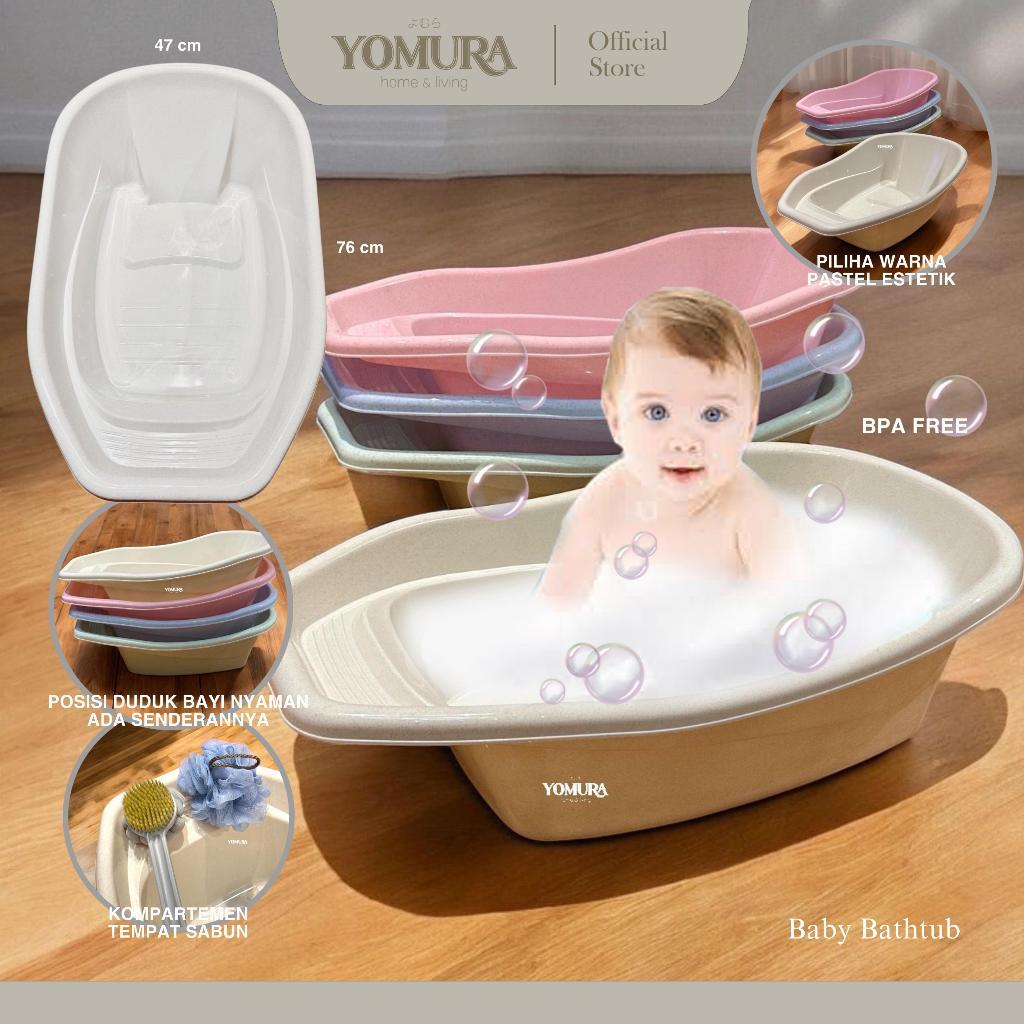 UMYUM - Bak Mandi Bayi JUMBO+Senderan / Baby Bathup Besar/ Tempat Mandi Bayi Anak Balita/ Baby Tub P