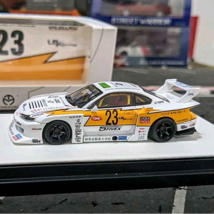 GND48 Diecast Time Micro TimeMicro LBWK Nissan Silvia S15 #23