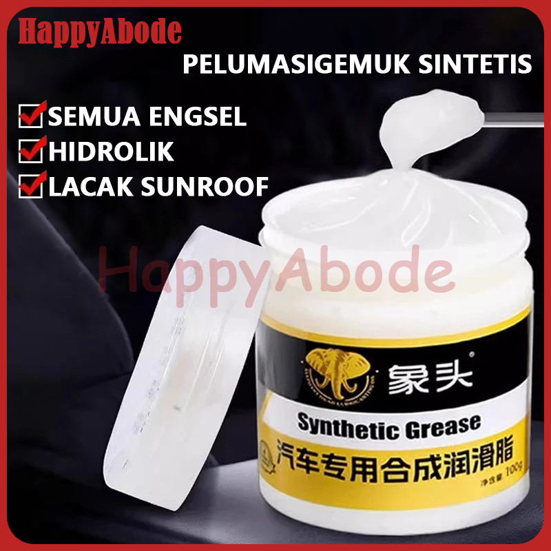 100g Grease Gemuk Sintetis Tahan Panas Gemuk Pelumas Bearing Oli Gemuk Bearing Lithium