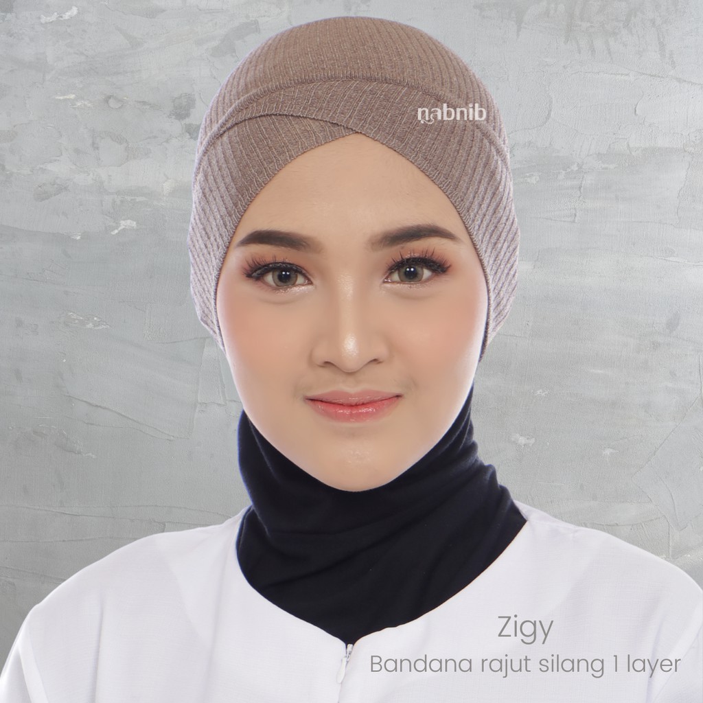 Nabnib - Zigy  Ciput rajut silang 1 Layer