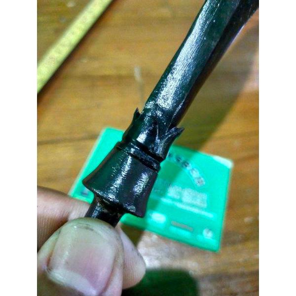 tombak sepuh metuk Wijaya Kusuma pamor Keleng estm mataram