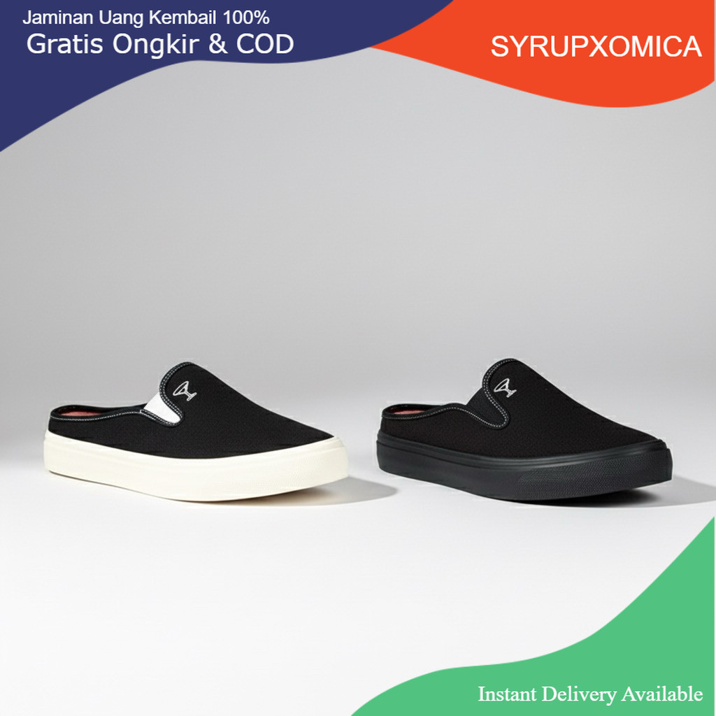 SYRUP SUPPLY | SEPATU SLOP ON | sepatu selop pria wanita