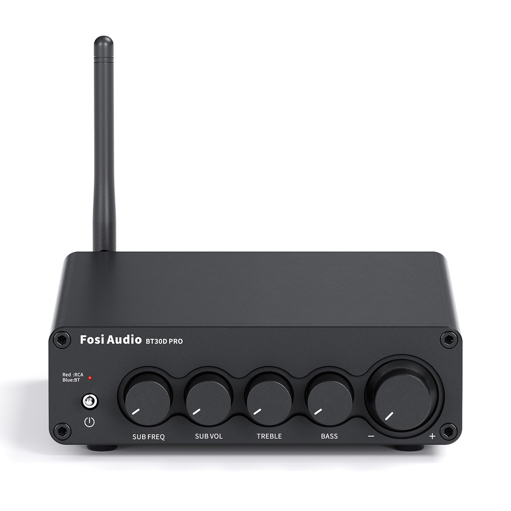 Fosi Auo BT30D PRO Bluetooth Sound Power Amplifier 21 Channel Amp Auo Reciver for Speaker Subwoofer 