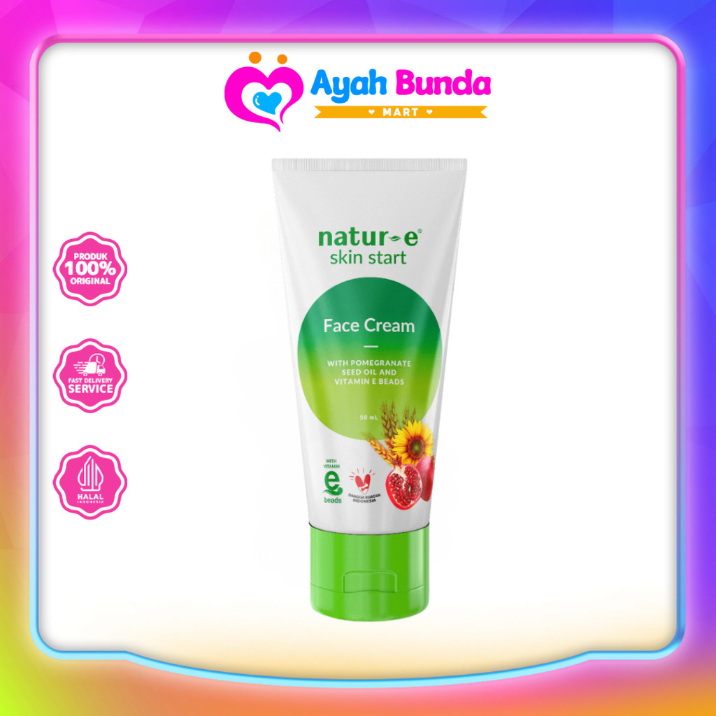 Natur-E Skin Start Face Cream 50ml Skincare Natur E | Ayah Bunda Mart