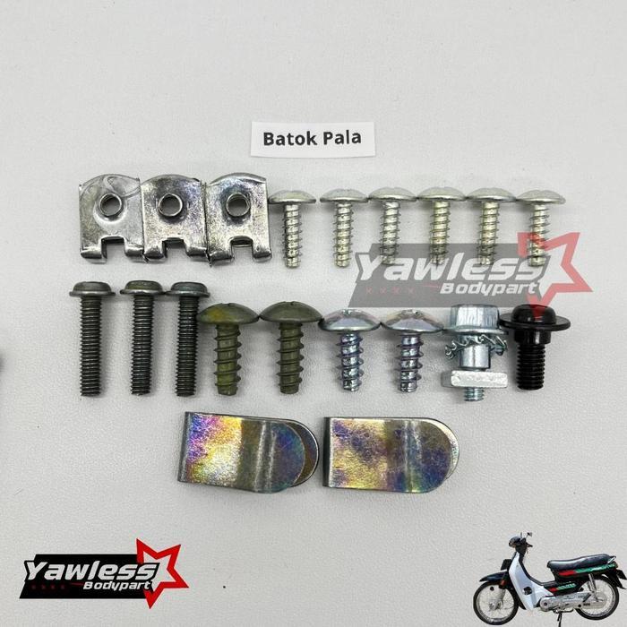 BARU Paket Baut Full Body Honda Astrea Grand Lengkap Full Set BAUT BAUD LEGENDA 2 - Barang Baru Non 