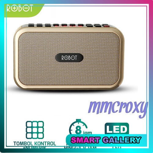 Speaker Bluetooth Speaker MP3 USB FM With Number Keys & LED Speaker AL-Quran Robot RB200