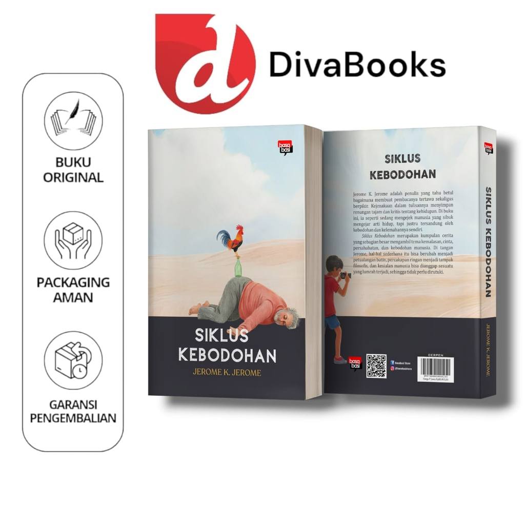 Buku Siklus Kebodohan (Cerpen) - Jerome K. Jerome - Basabasi