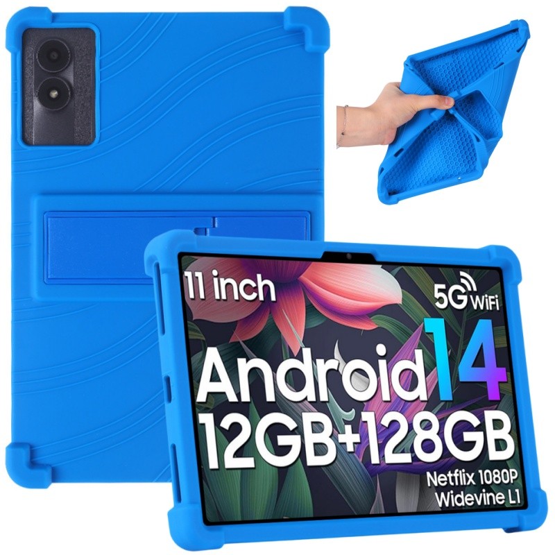 Soft Silicone Cover For Acer Iconia Tab V11 Case 11 Tablet PC Kickstand Protector Funda with 4 Shock