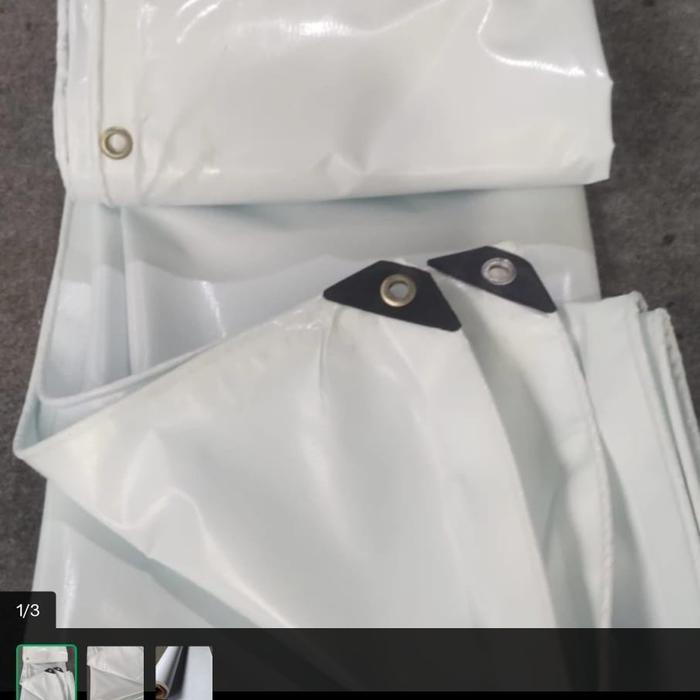 Sportivity terpal ulin/ terpal semi karet (eceran/meteran) - Putih