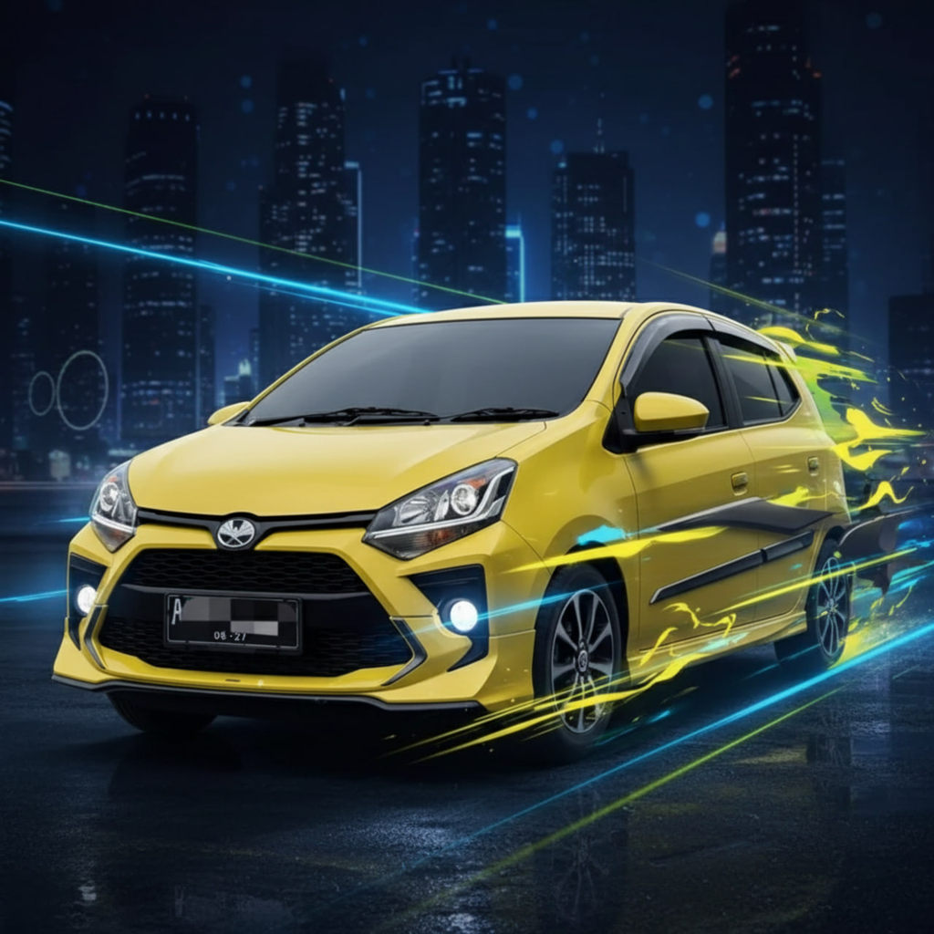 Bodykit Toyota Agya 2021 2022 Bodykit Agya Facelite bodykit Agya grade-A