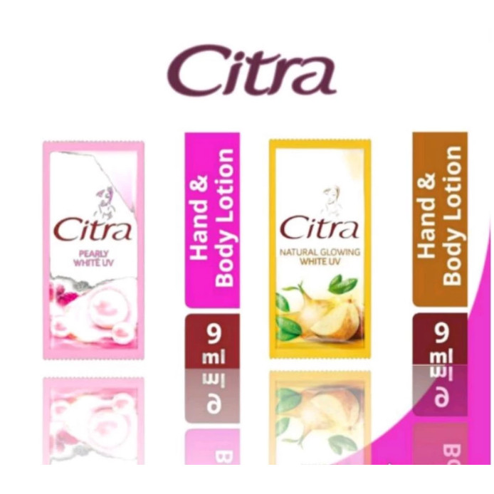 CITRA BODY LOTION SACHET ISI 12 PCS