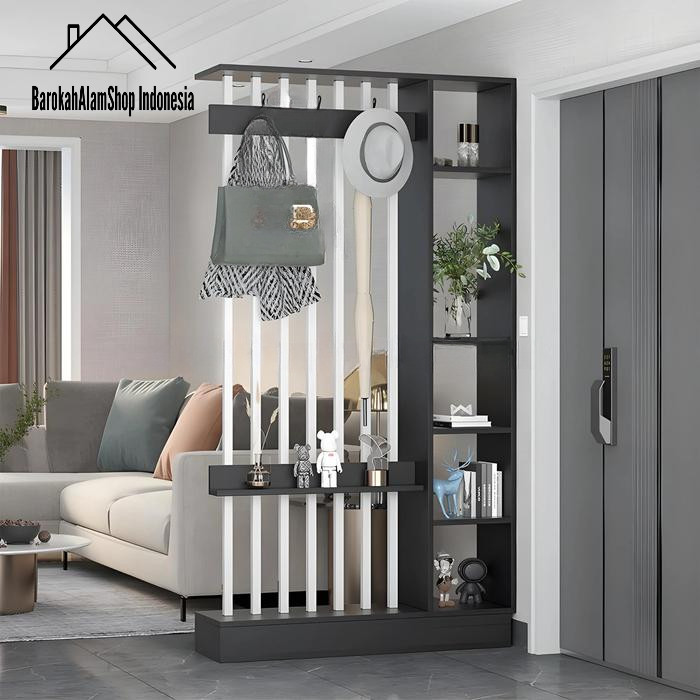 Partisi Ruangan Minimalis | Penyekat Ruangan Kayu full kayu solid awet