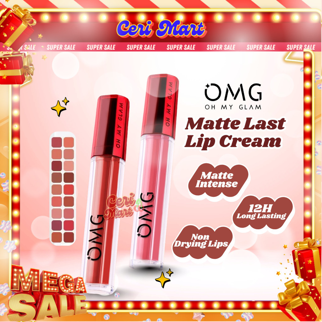 OMG OH MY GLAM Matte Kiss Lip Cream 3.5 g - Lipstick Matte
