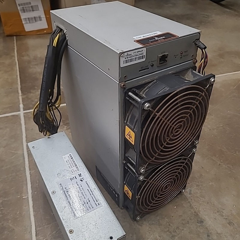 Antminer Z15 420KSols Equihash ASIC Miner — Bitmain Z15 Zcash ZEC Mining Machine with Power Supply —