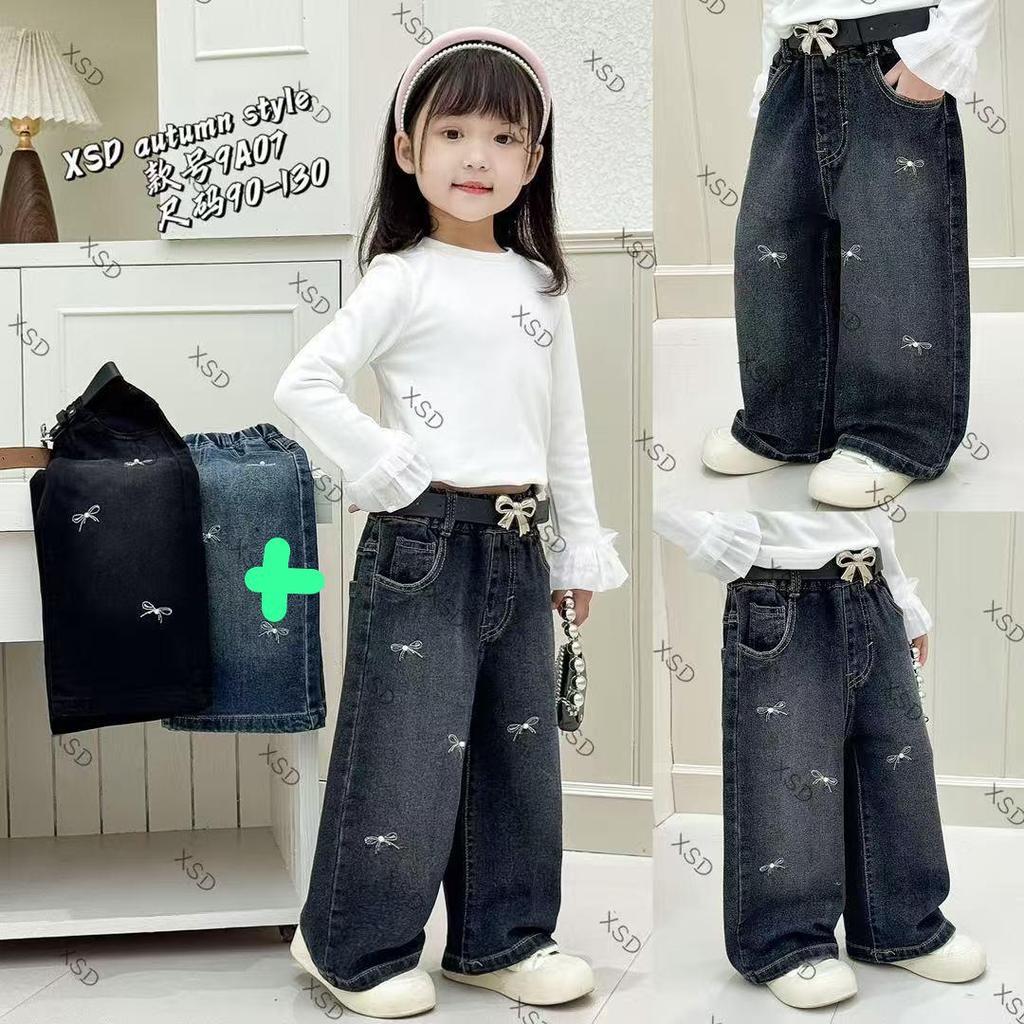 (2-6T) Jeans Kulot Anak Terbaru Kekinian Premium art.9A07