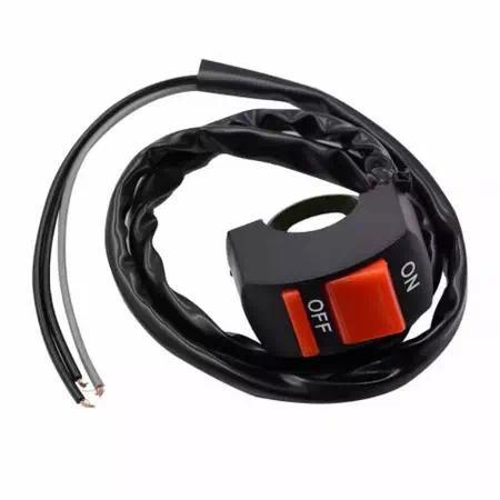 Saklar Lampu Motor On Off Universal 2 Tombol Kabel Panjang