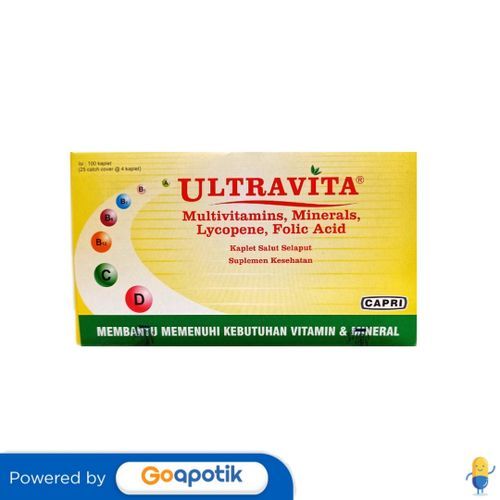 Ultravita Box Isi 100 Kaplet