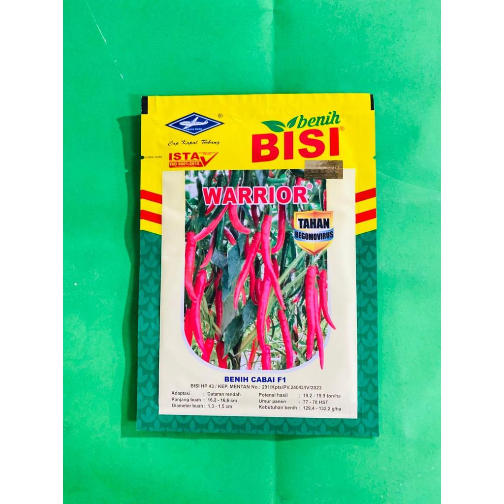 Benih cabai besar tahan virus WARRIOR F1 isi 2250 biji dari BENIH BISI