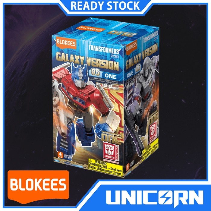 Blokees Transformers Galaxy Version 05 Random GV05 One Blind Box Orion Pax Wheeljack B-127 Bumblebee