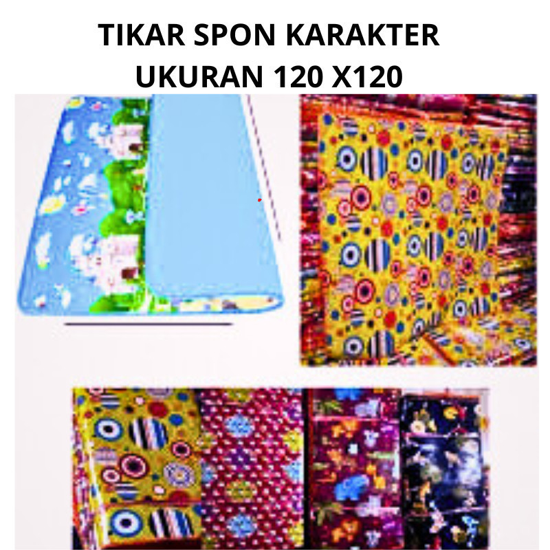 TIKAR SPOON/KARPET TIKER LANTAI/ALAS LANTAI MURAH TIKER CAMPING/TIKER GULUNG KARAKTER
