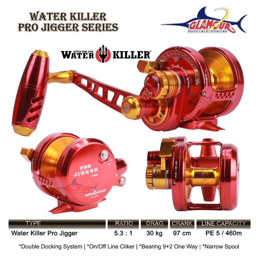 WATER KILLER PRO JIGGER PE 5 LEFT / PRO JIGGER PE 5 HENDEL KIRI