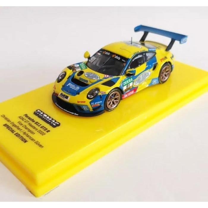 T64-059-22GTM91 - Tarmac works Taiwan 7-11 Limited Porsche 911 GT3 R ADAC GT MASTER 2022 x1 1/64