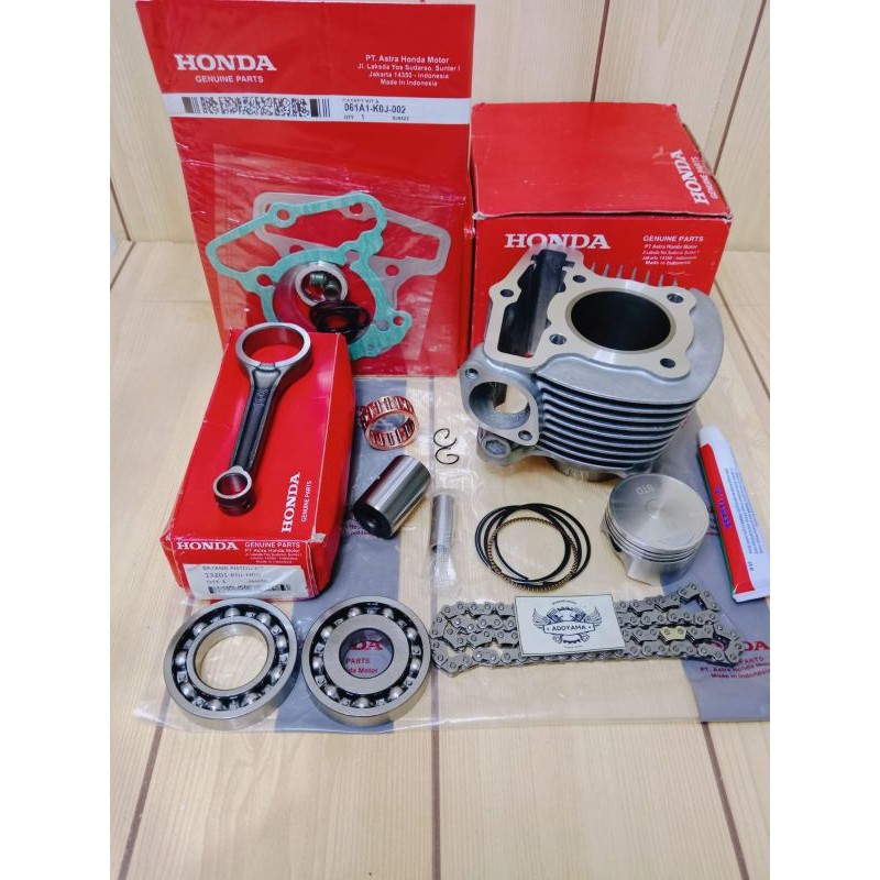 Blok seher komplit koj,6 aitem Honda Genio/beat deluxe 2020