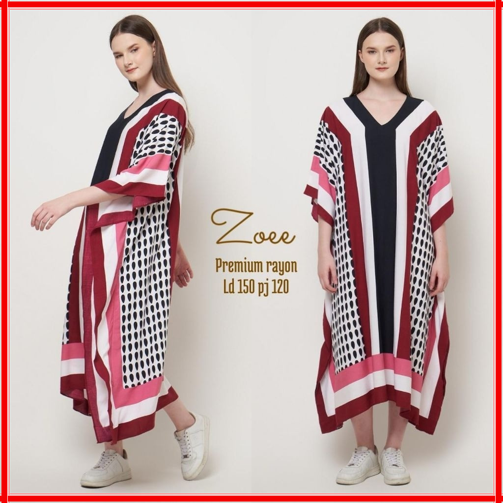 BEST SELLER Abstrak Daster Hargo Dumilah ORI Long dres Pelangi Rayon Super Jumbo/Kurus Kelelawar abs