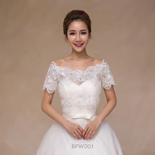 Bolero Pengantin Wanita Bridal  Bolero Wedding  Bolero Lace BPW001