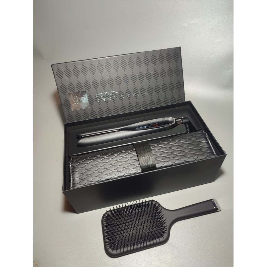 JT GHD Platinum+ Plus styler Catokan Rambut BLACK 100% AUTHENTIC GARANSI - Black Gift Set