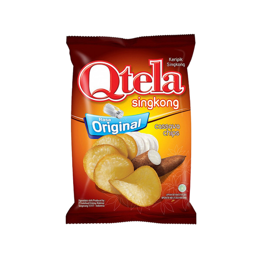 Qtela Keripik Singkong Original 180 gr