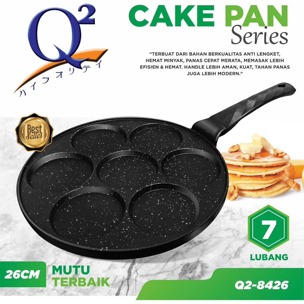 CAKE PAN Q2 8426 | Panci Cetakan Kue Bulat Q2 8426