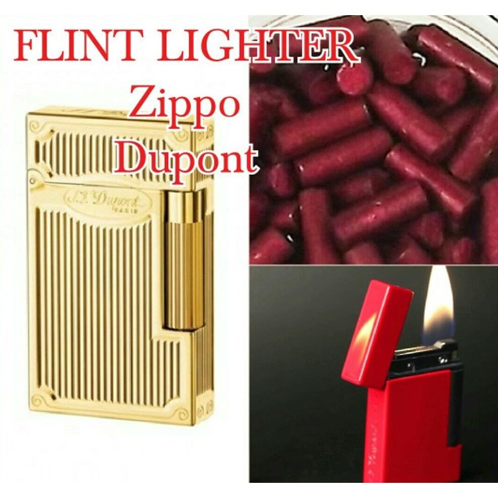 TERLARIS Batu Korek Api Zippo / Dupont / Flint isi 10 ( Bisa untuk segala jenis korek)
