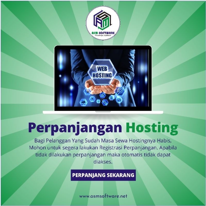 Perpanjang Akses Hosting 1 Tahun Tanpa Cpanel