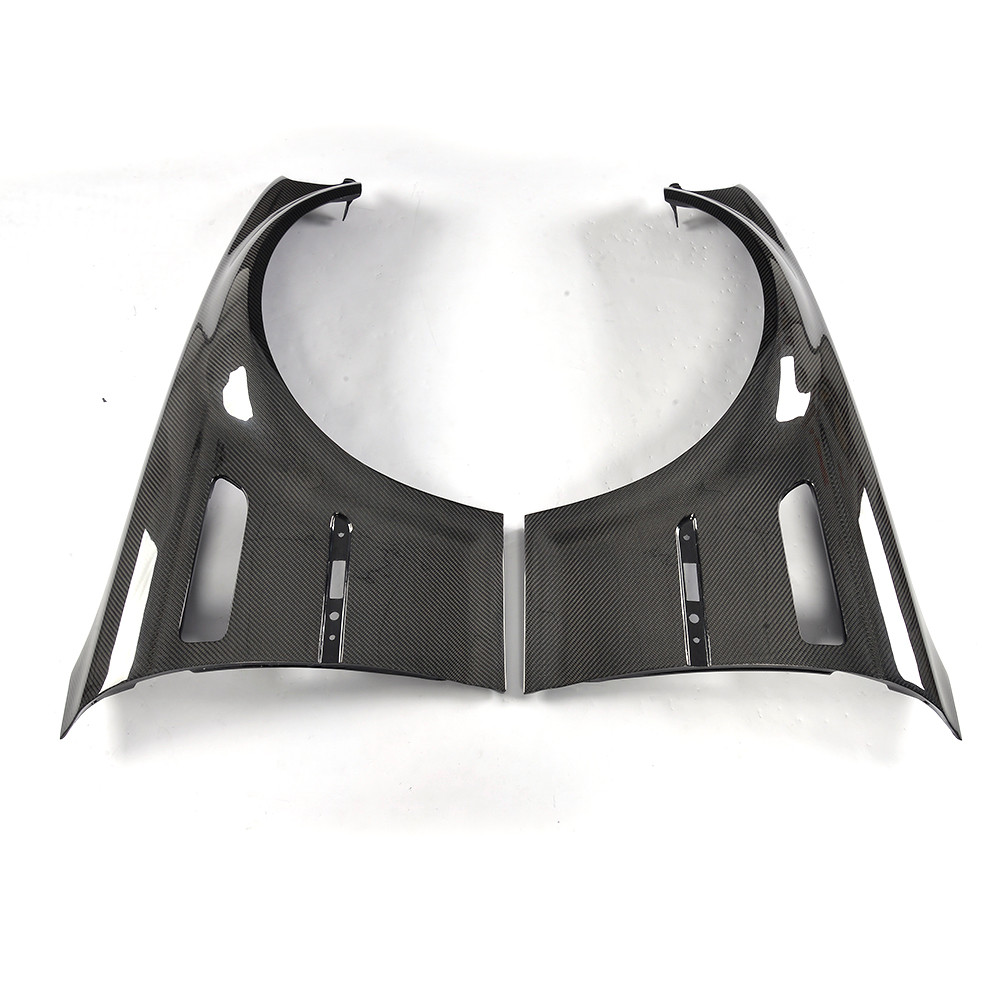 Car Side Fender Vent for BMW 3 Series E46 M3 Coupe Convertible 19982005 Real Carbon Fiber Front Air 