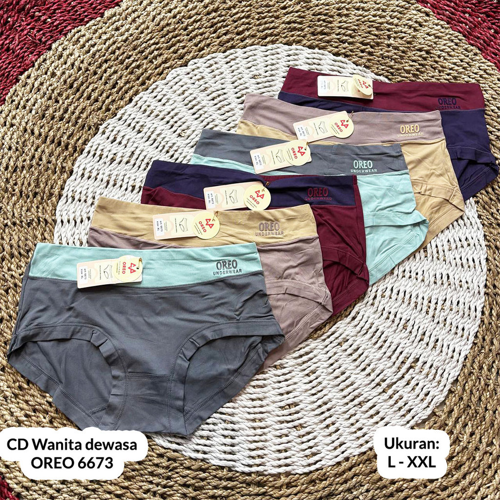 cd wanita oreo / cd oreo 6673 / 6679 cd wanita nyaman