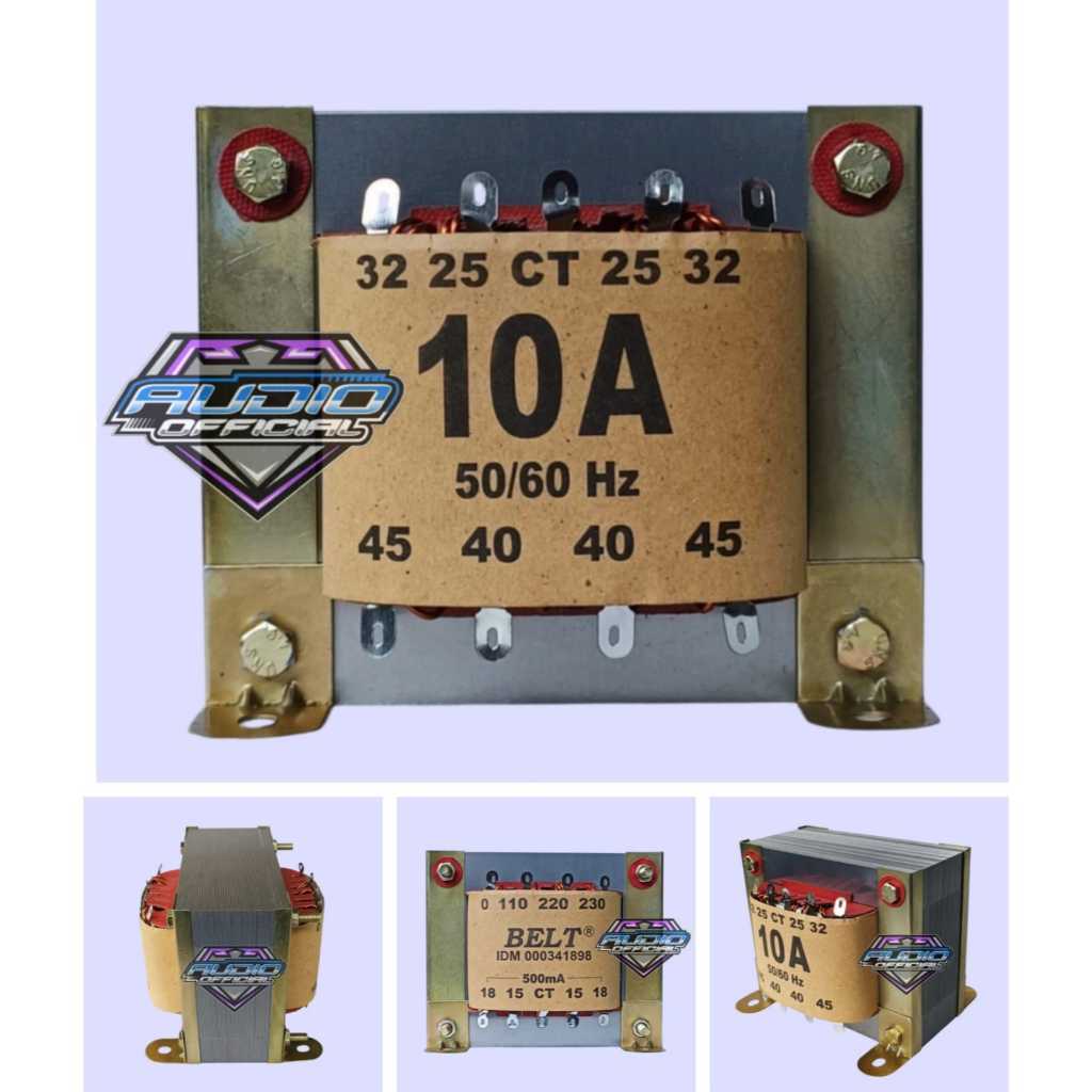Travo Murni 10A BELT / Trafo 10 Amper Besar CT 45V Tembaga Besar