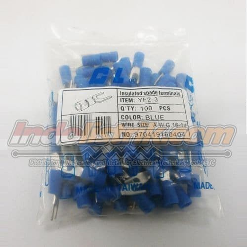 Kabel Skun Y 2.5mm M3 Sekun Garpu CL YF 2 - 3 - TEMBAGA - Handal