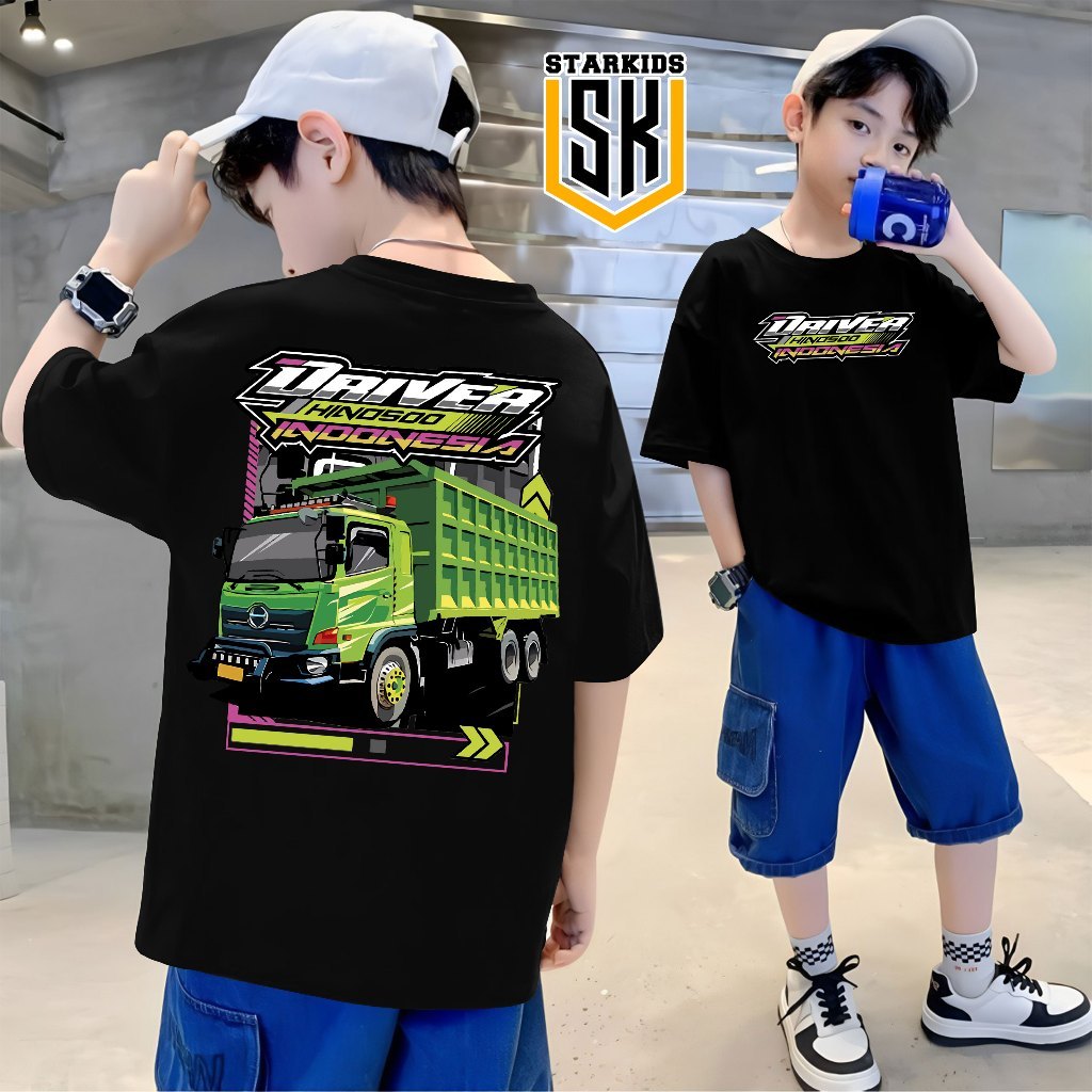 Kaos anak Driver Muda Indonesia (Driver Truck Hino 500)