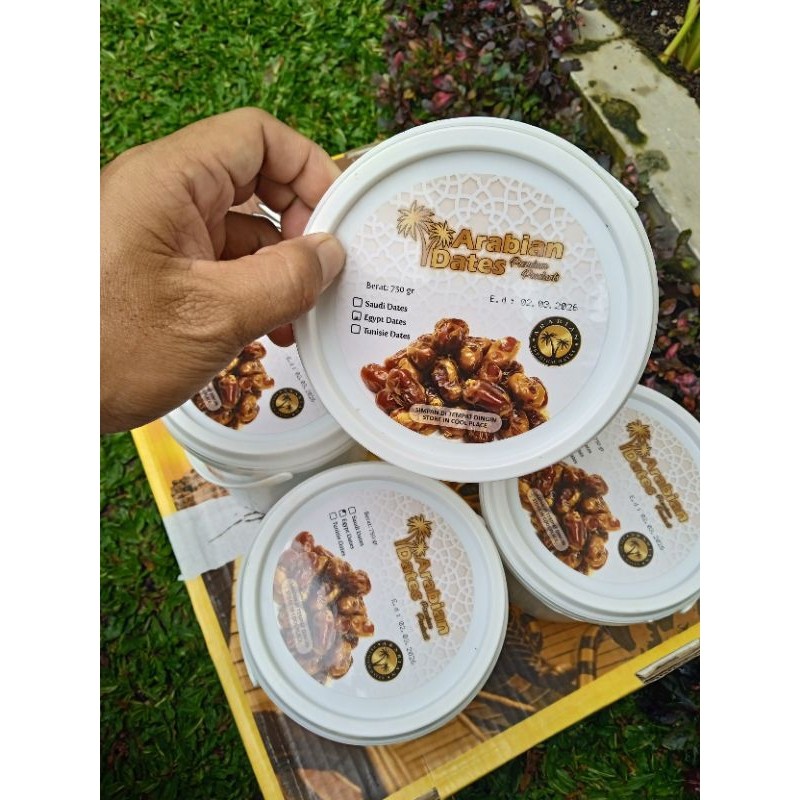 Kurma Ember Isian Golden Valley, Kurma Ember Kurma Mesir 750gr