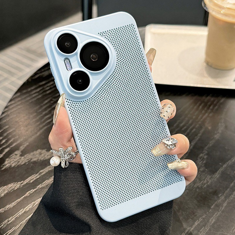 Kasus Telepon Untuk Huawei Pura 80 P70 60 50 40 Pro Plus P80 Ultra P60 Art Mesh disipasi panas Casin