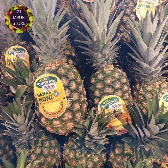 Nanas Sunpride Jumbo | Nanas Honey Sunpride | 1 Buah