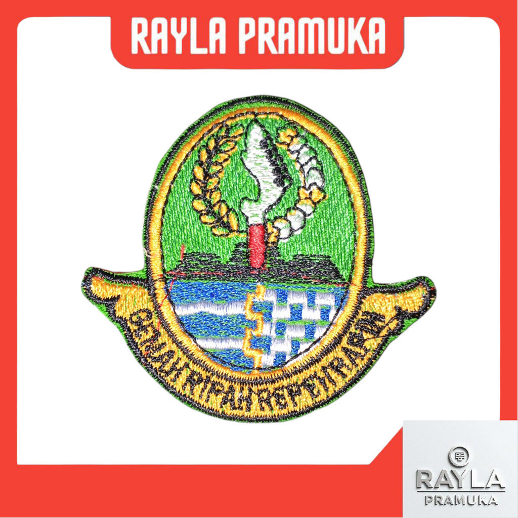 Bet Atribut Bordir PNS Logo Provinsi Jawa Barat