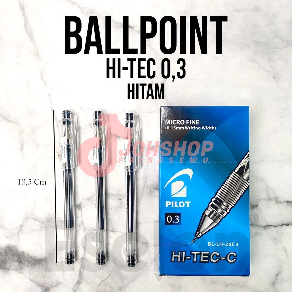 Pulpen PILOT Hi-tech 0.3 ASLI Pilot Hi-Tech