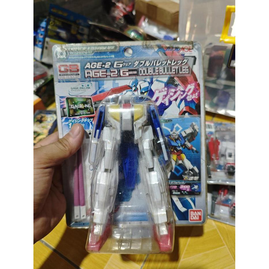 Gundam Gage-ing Builder Series AGE-2 G Wear Double Bullet Leg Original Bandai