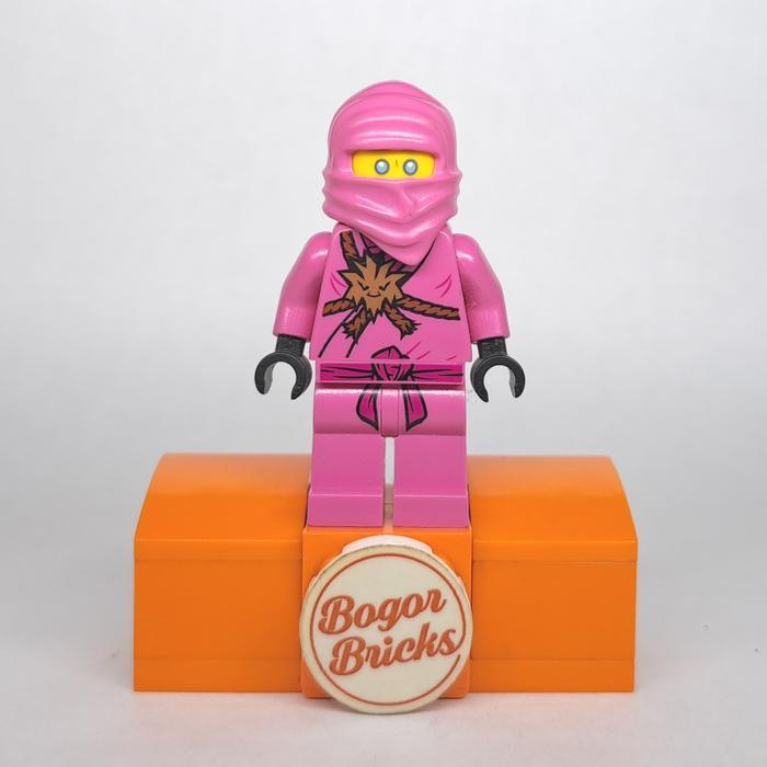 Lego Minifigure Ninjago - Zane Avatar Pink njo561 RESTRO